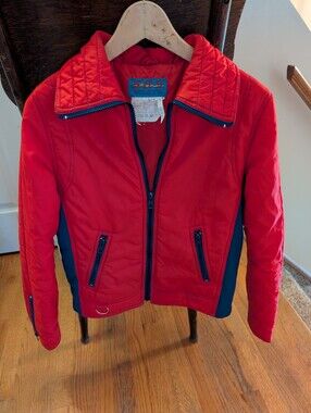 Vintage SOS Kids Ski Jacket Size 14